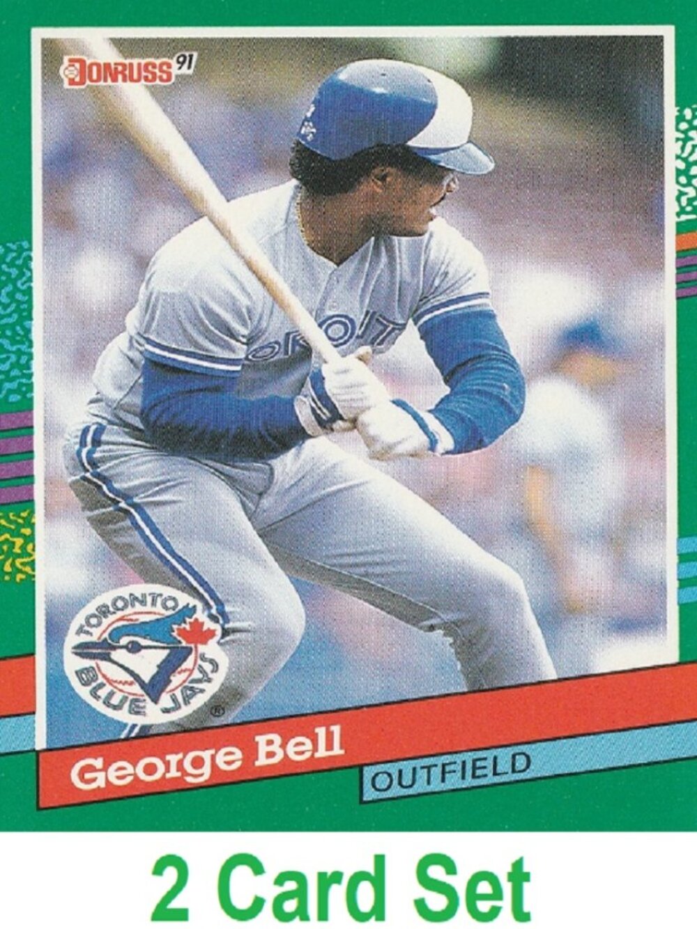 George Bell Baseball Card Collection